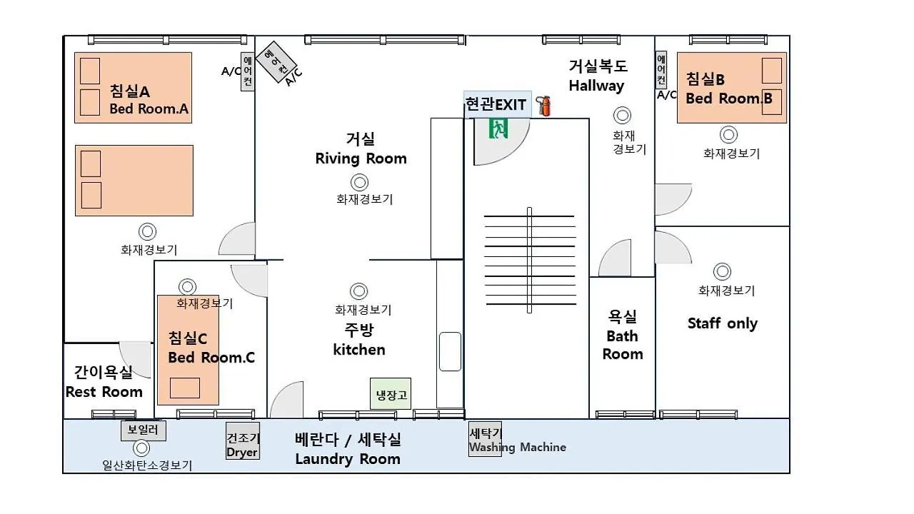 Appartement Seoul House Jamsil